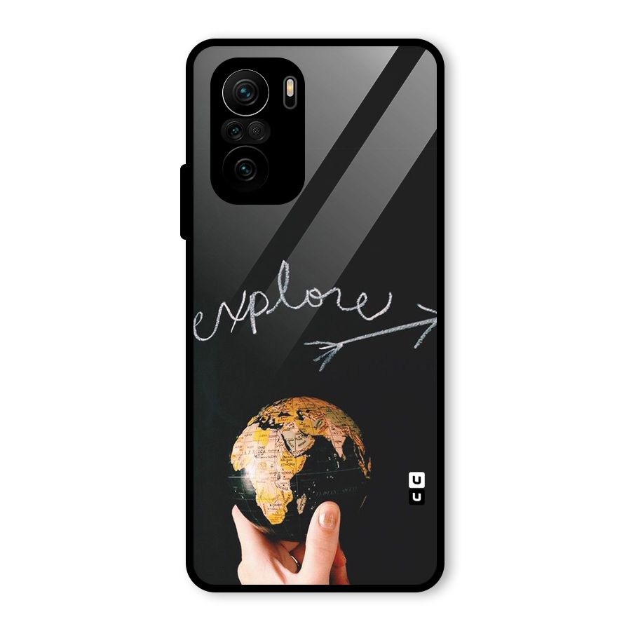 Explore World Glass Back Case for Mi 11X Pro