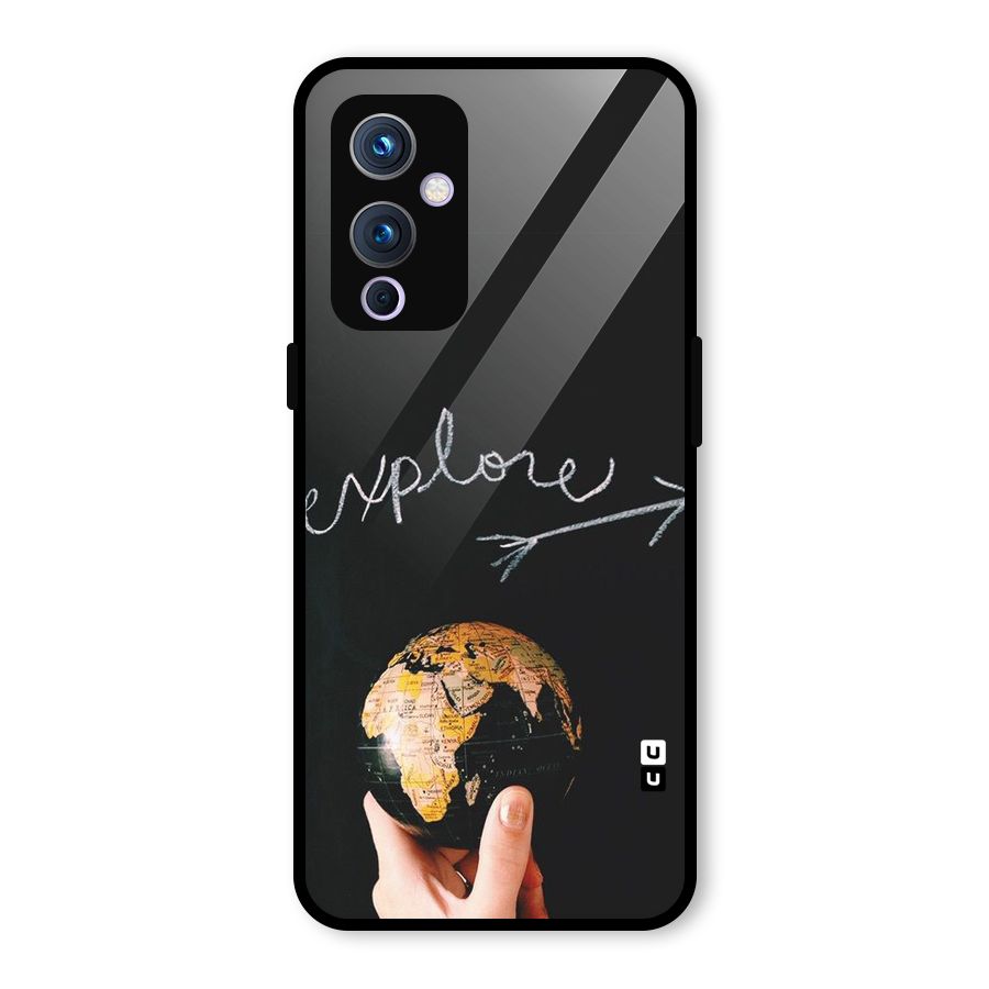 Explore World Glass Back Case for OnePlus 9