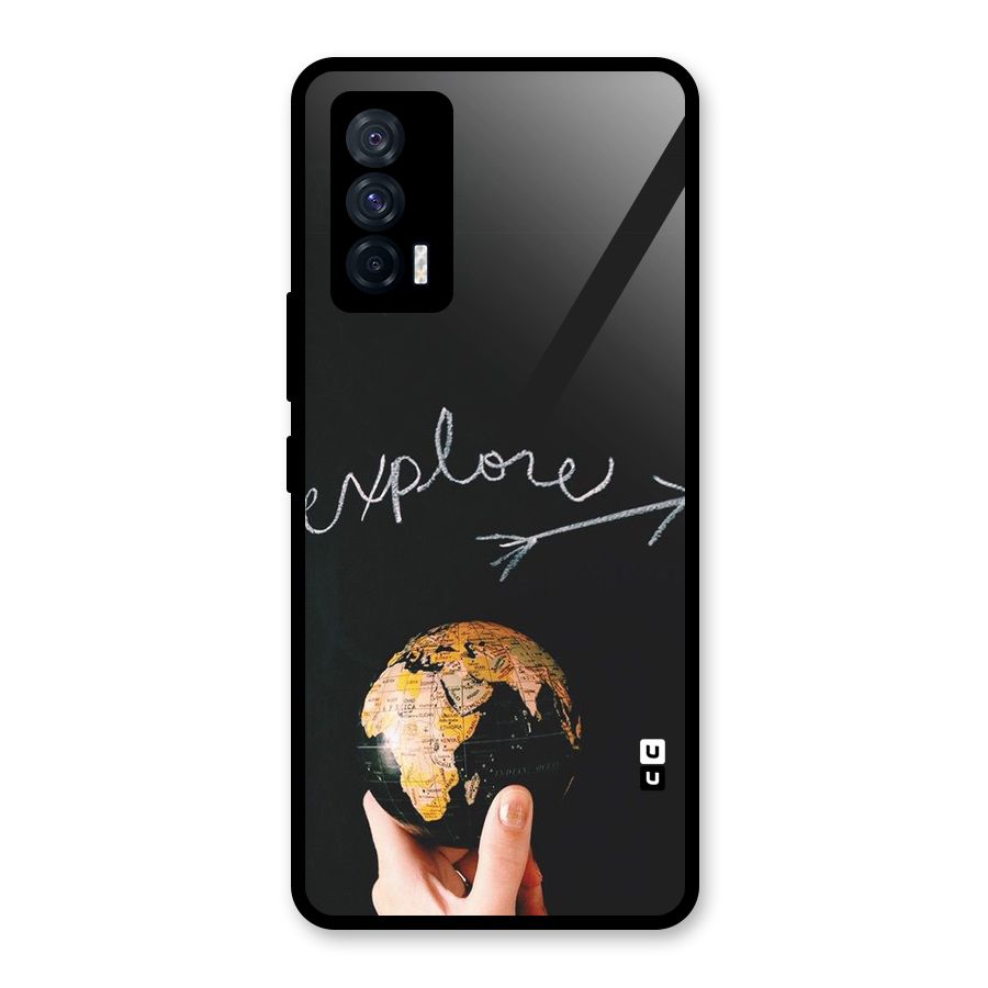 Explore World Glass Back Case for Vivo iQOO 7 5G