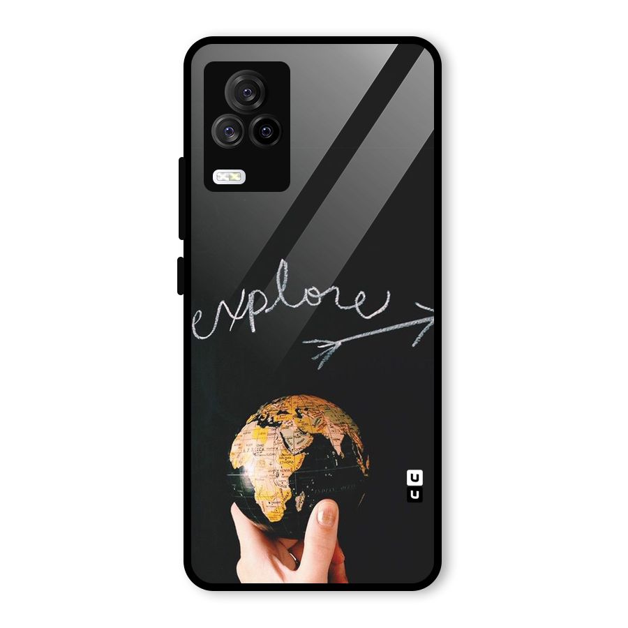 Explore World Glass Back Case for Vivo iQOO 7 Legend 5G