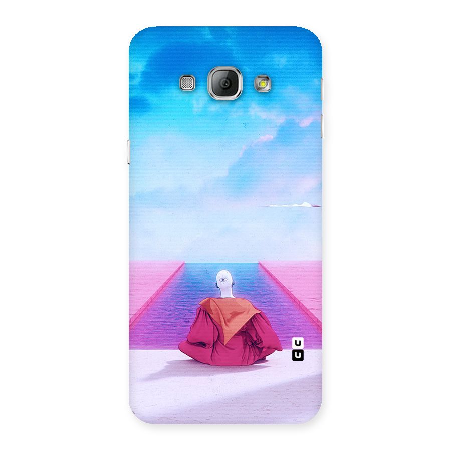 Eye Art Back Case for Galaxy A8