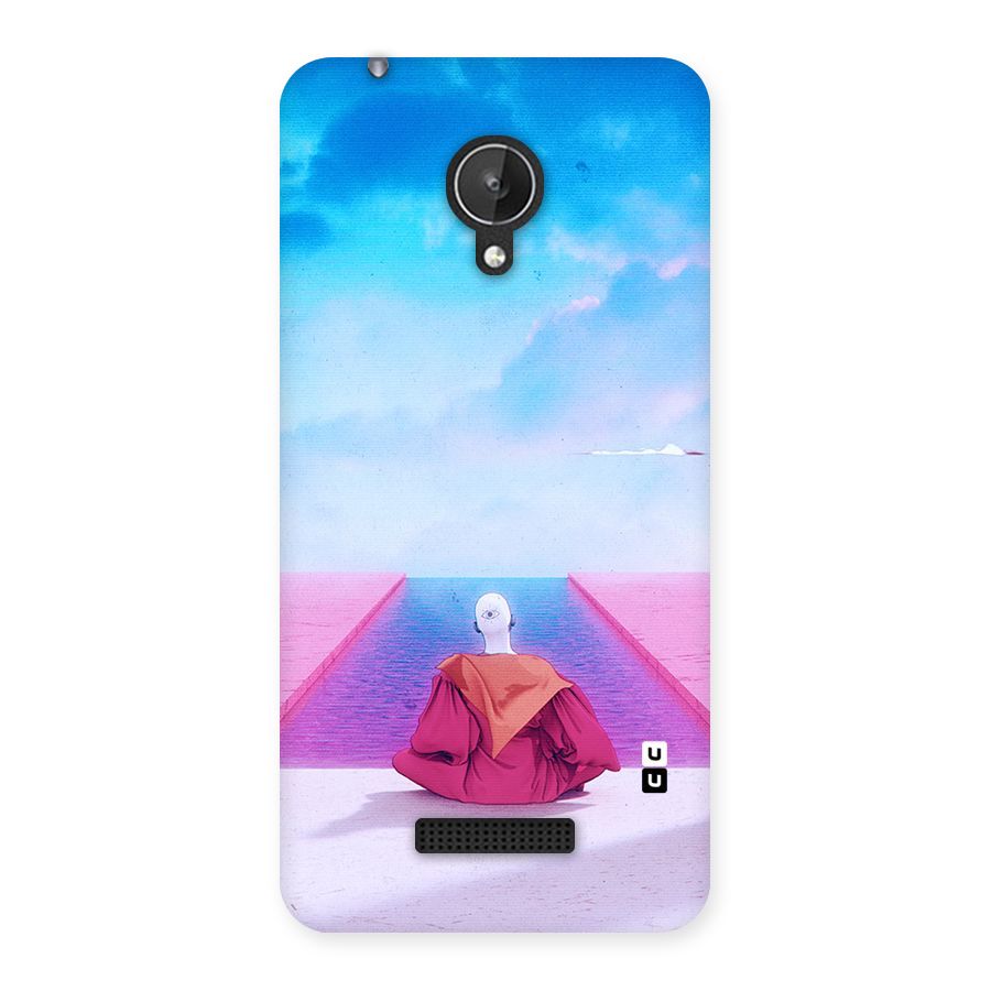 Eye Art Back Case for Micromax Canvas Spark Q380