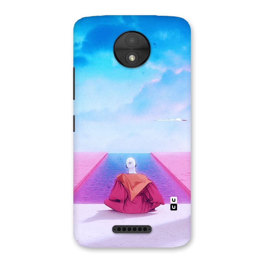 Eye Art Back Case for Moto C