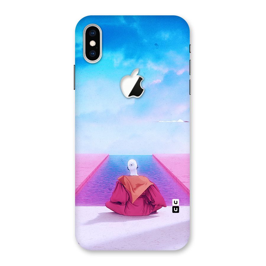 Eye Art Back Case for iPhone XS Max Apple Cut