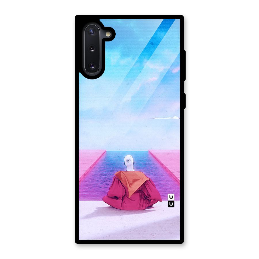 Eye Art Glass Back Case for Galaxy Note 10
