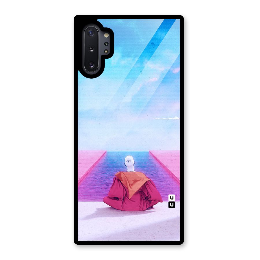 Eye Art Glass Back Case for Galaxy Note 10 Plus