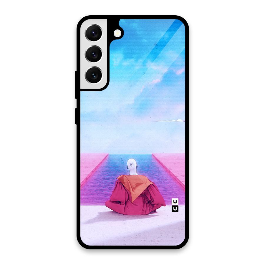 Eye Art Glass Back Case for Galaxy S22 Plus 5G