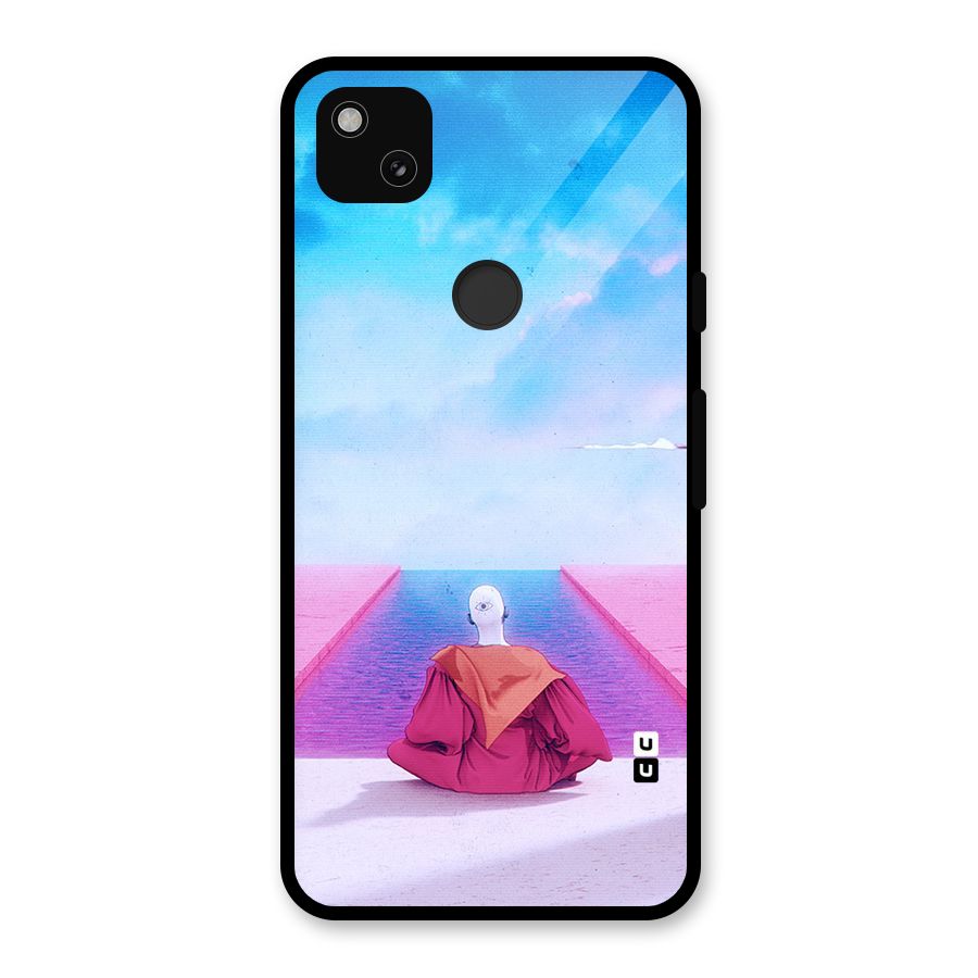 Eye Art Glass Back Case for Google Pixel 4a