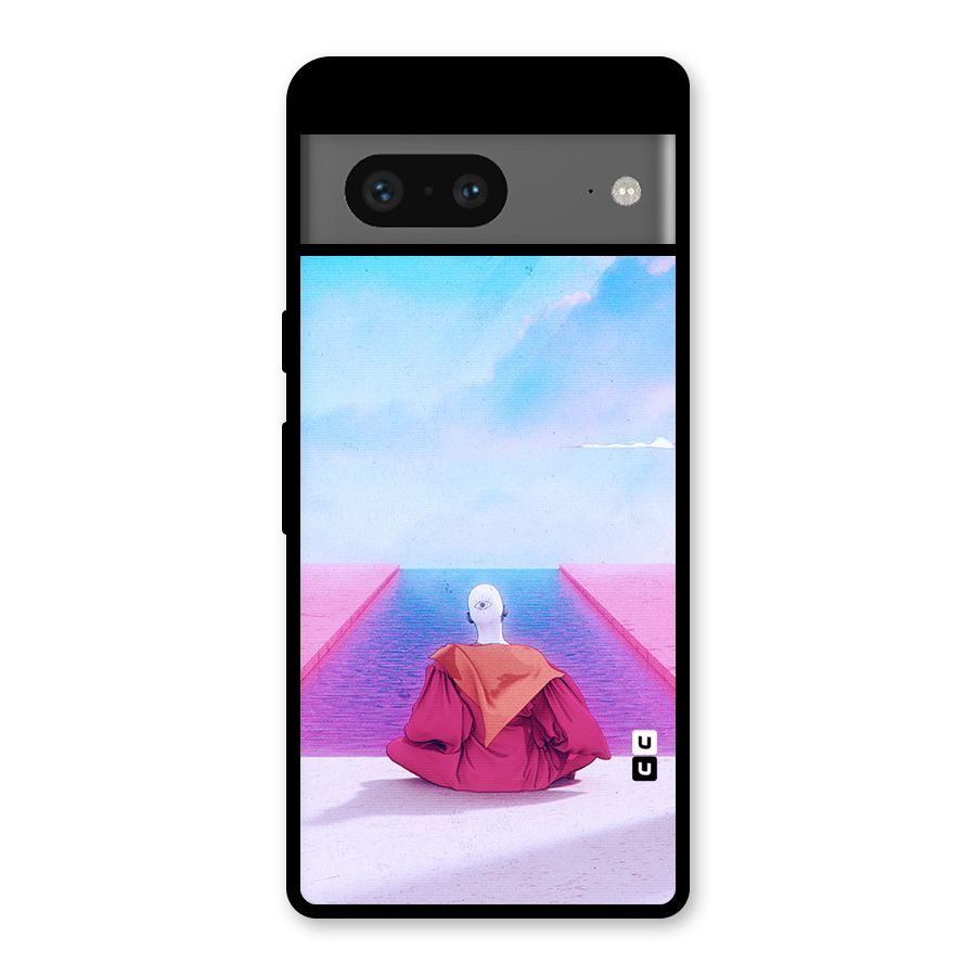 Eye Art Glass Back Case for Google Pixel 7