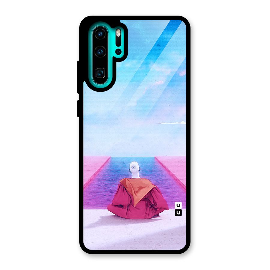 Eye Art Glass Back Case for Huawei P30 Pro