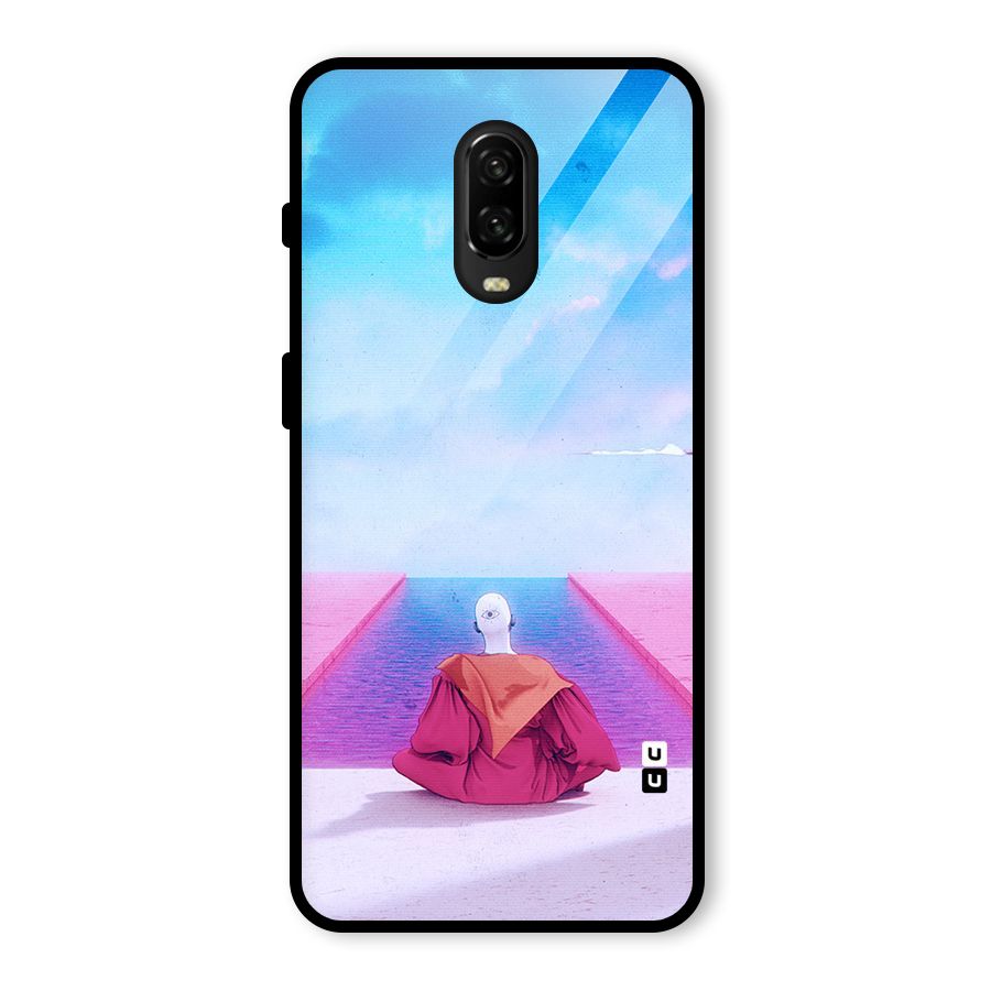 Eye Art Glass Back Case for OnePlus 6T