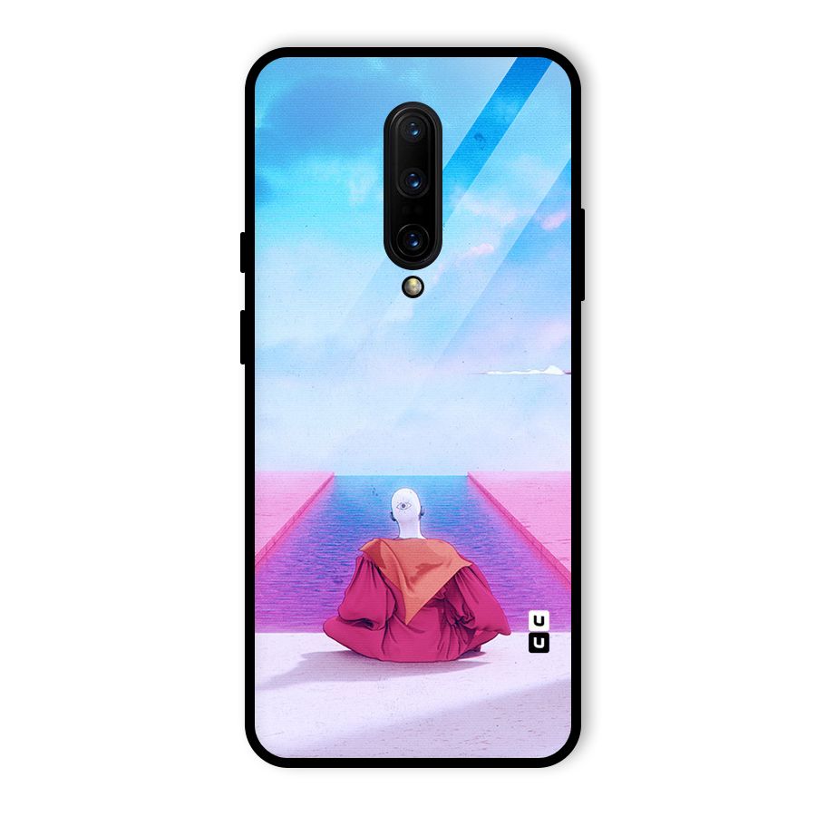 Eye Art Glass Back Case for OnePlus 7 Pro