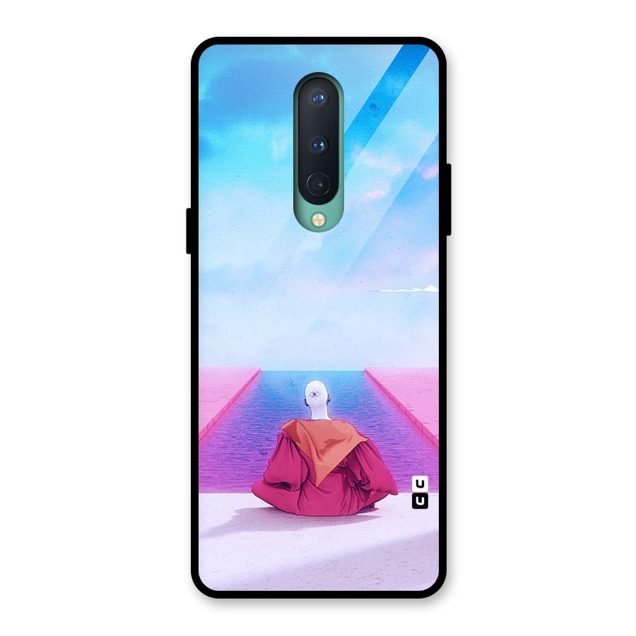 Eye Art Glass Back Case for OnePlus 8
