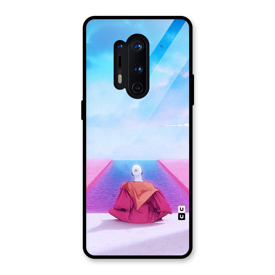 Eye Art Glass Back Case for OnePlus 8 Pro