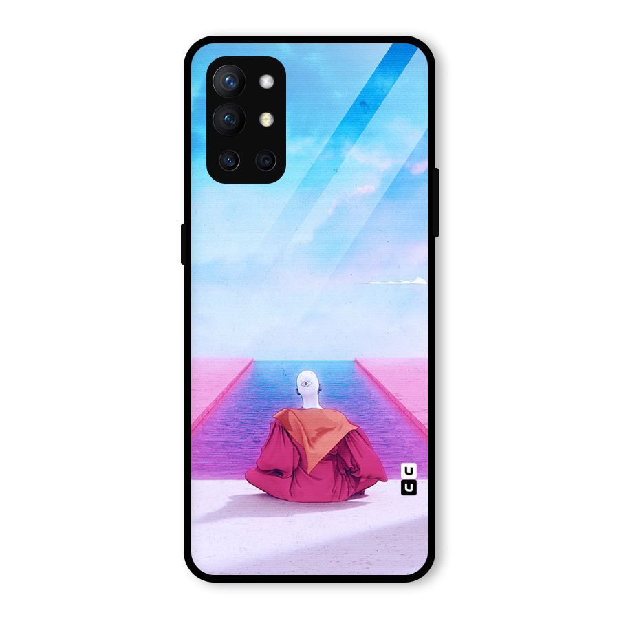 Eye Art Glass Back Case for OnePlus 9R