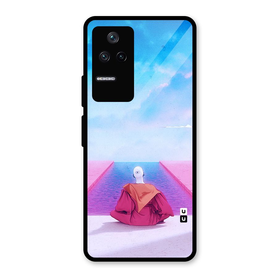 Eye Art Glass Back Case for Poco F4 5G