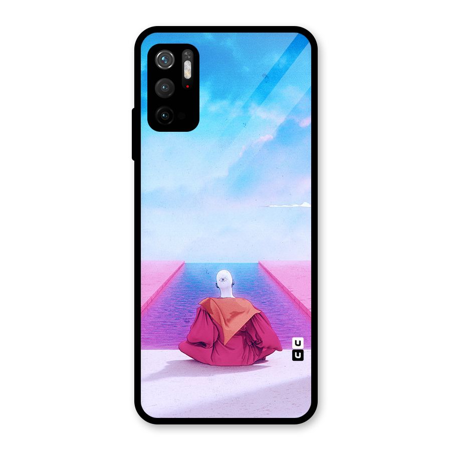 Eye Art Glass Back Case for Poco M3 Pro 5G