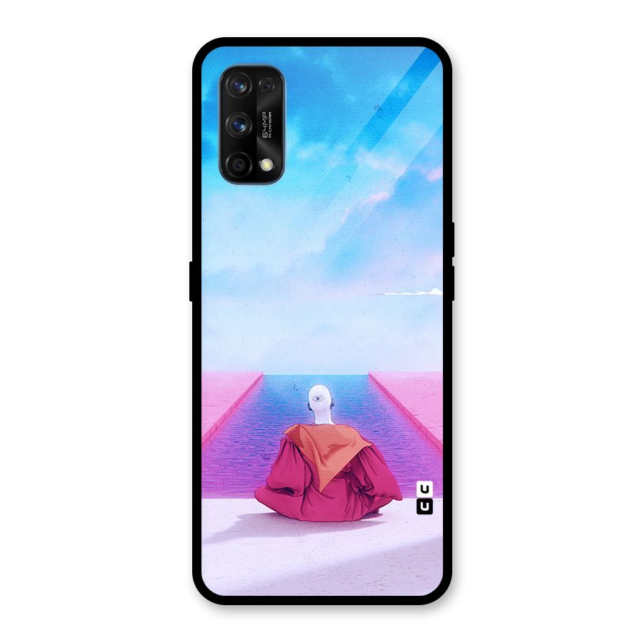 Eye Art Glass Back Case for Realme 7 Pro