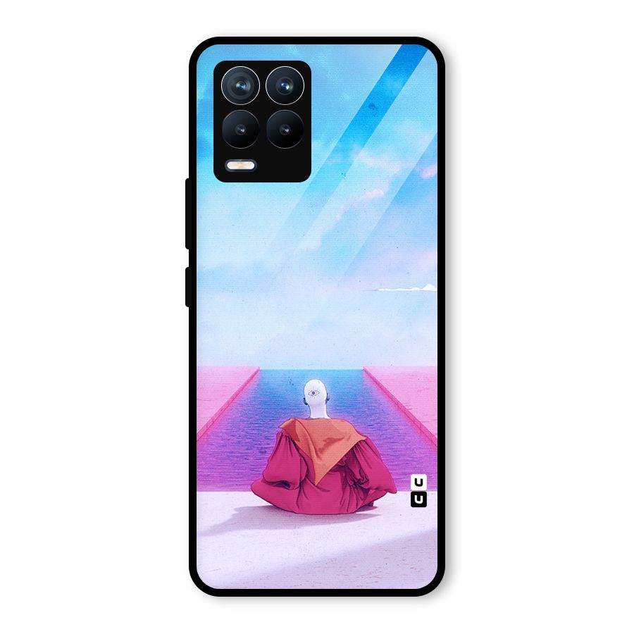 Eye Art Glass Back Case for Realme 8