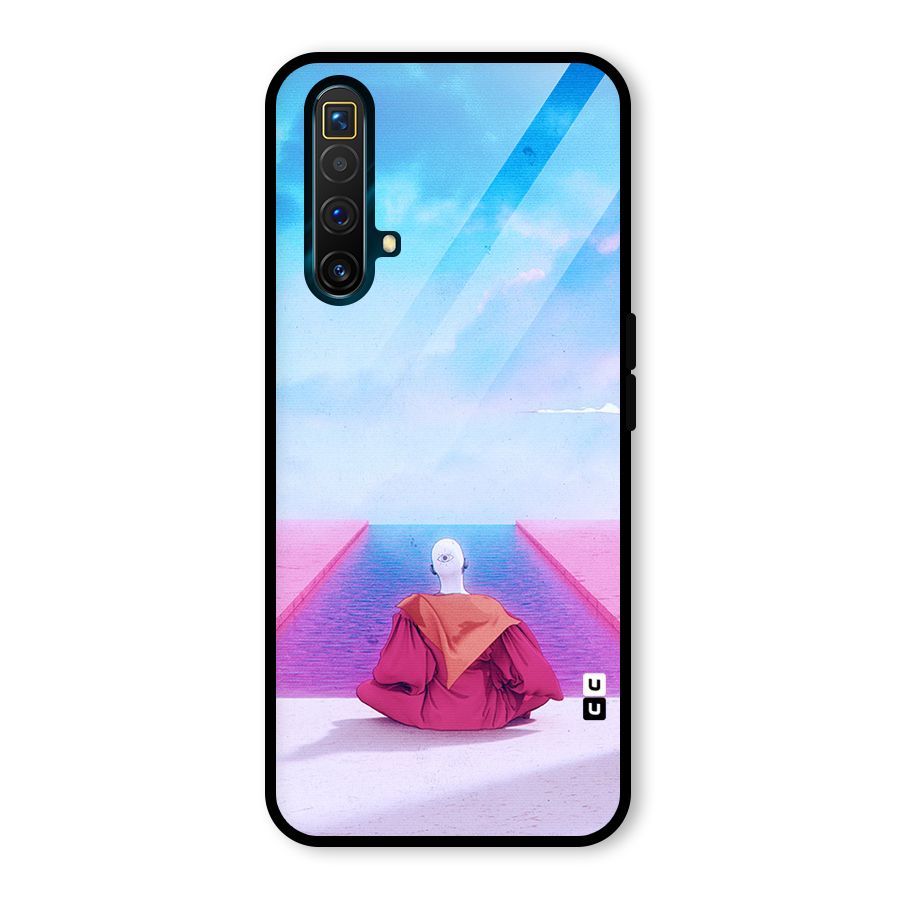 Eye Art Glass Back Case for Realme X3 SuperZoom