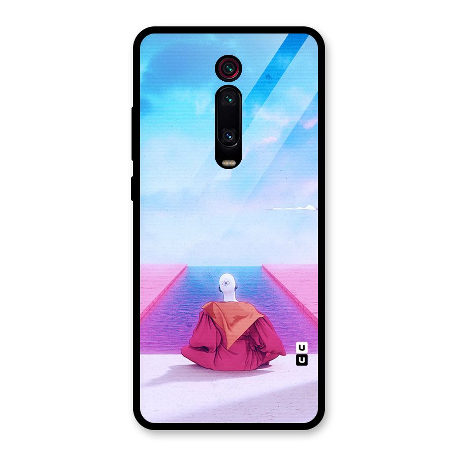 Eye Art Glass Back Case for Redmi K20