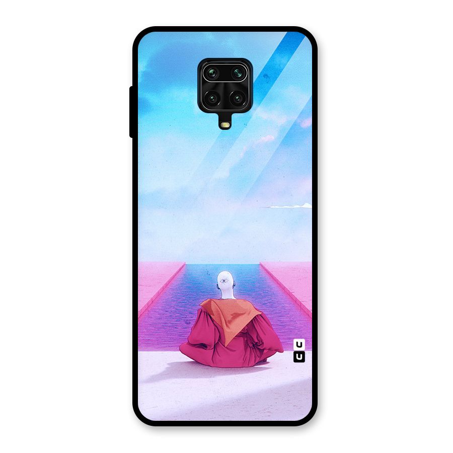 Eye Art Glass Back Case for Redmi Note 9 Pro Max