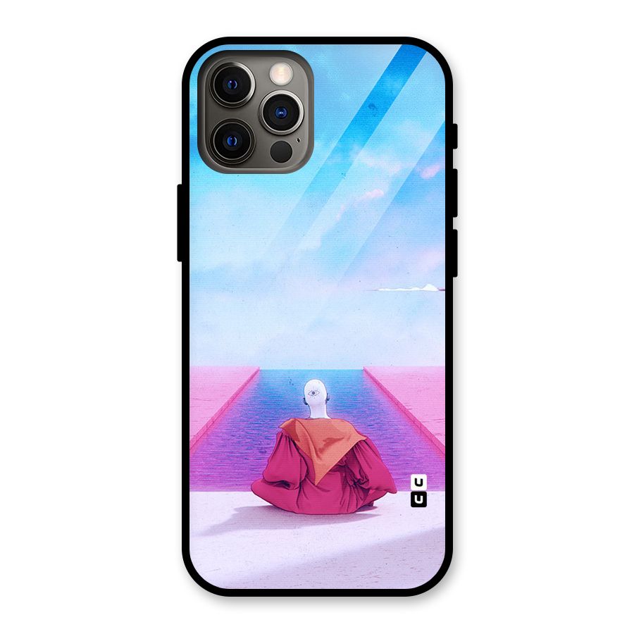 Eye Art Glass Back Case for iPhone 12 Pro
