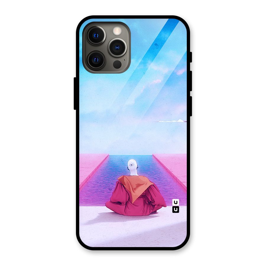 Eye Art Glass Back Case for iPhone 12 Pro Max