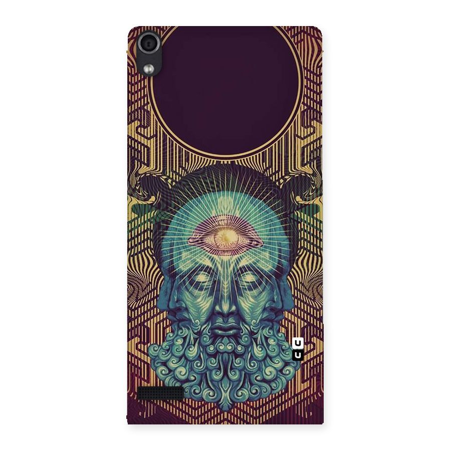 Eye Design Back Case for Ascend P6