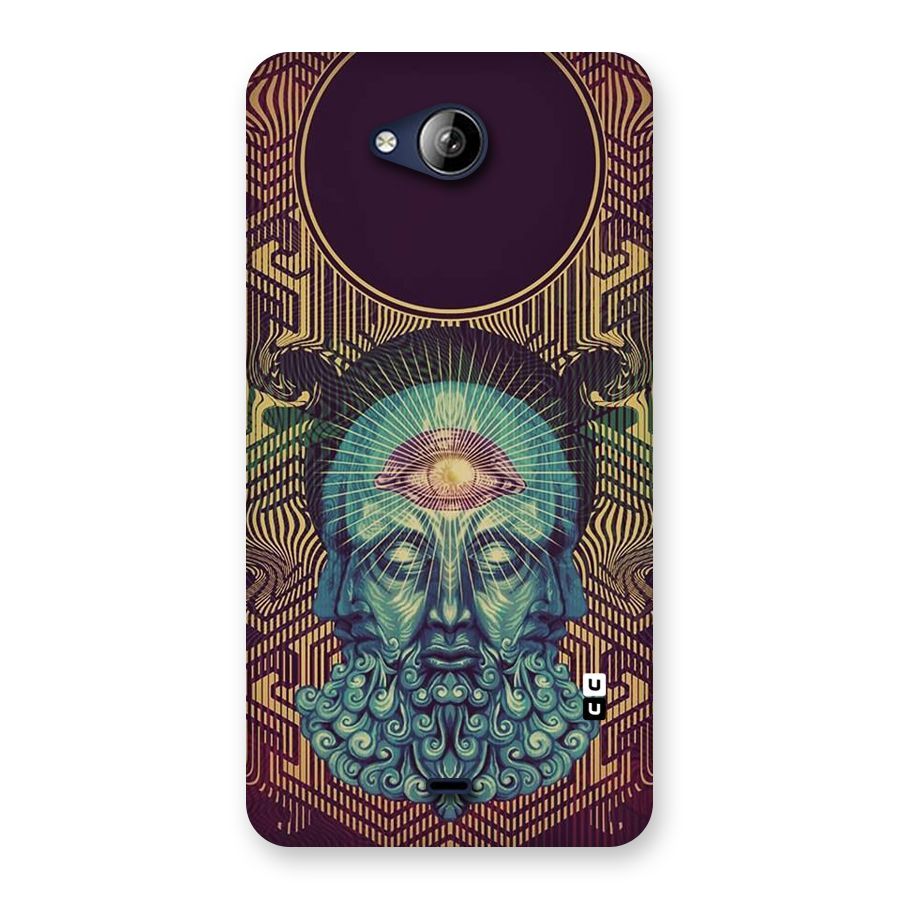 Eye Design Back Case for Canvas Play Q355