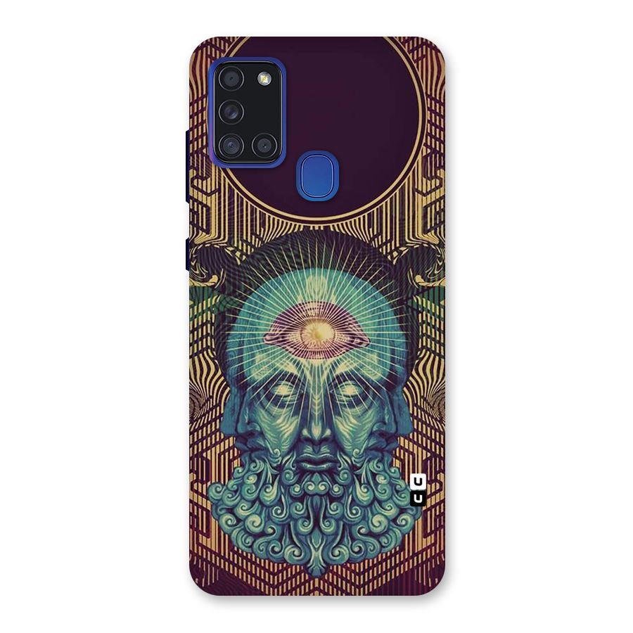 Eye Design Back Case for Galaxy A21s