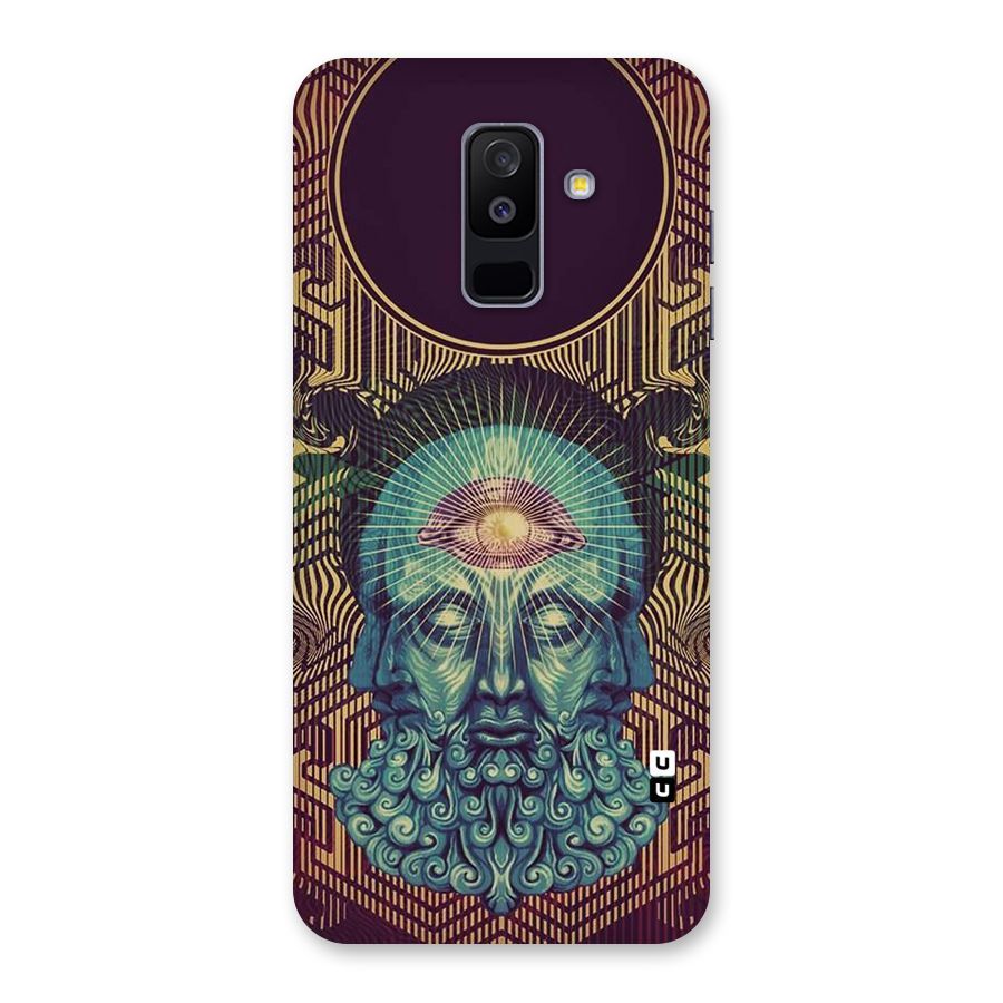 Eye Design Back Case for Galaxy A6 Plus