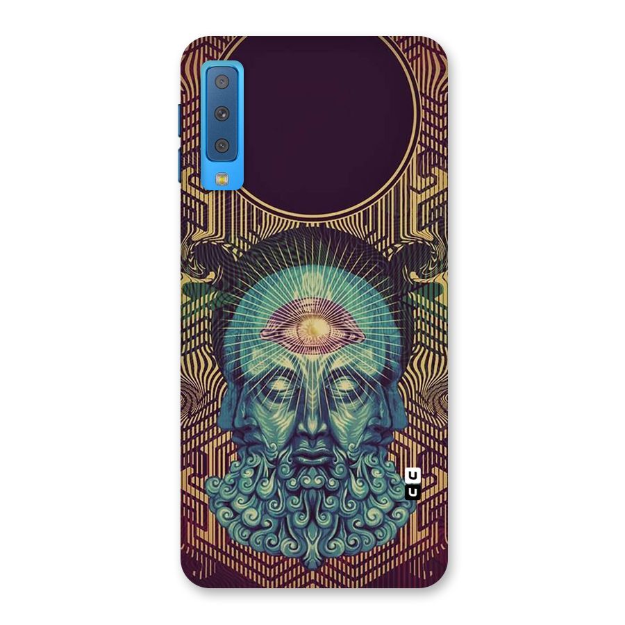 Eye Design Back Case for Galaxy A7 (2018)