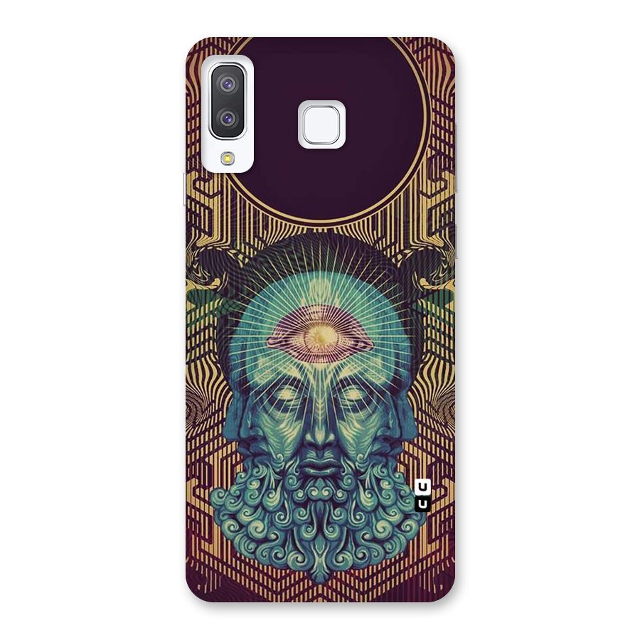 Eye Design Back Case for Galaxy A8 Star