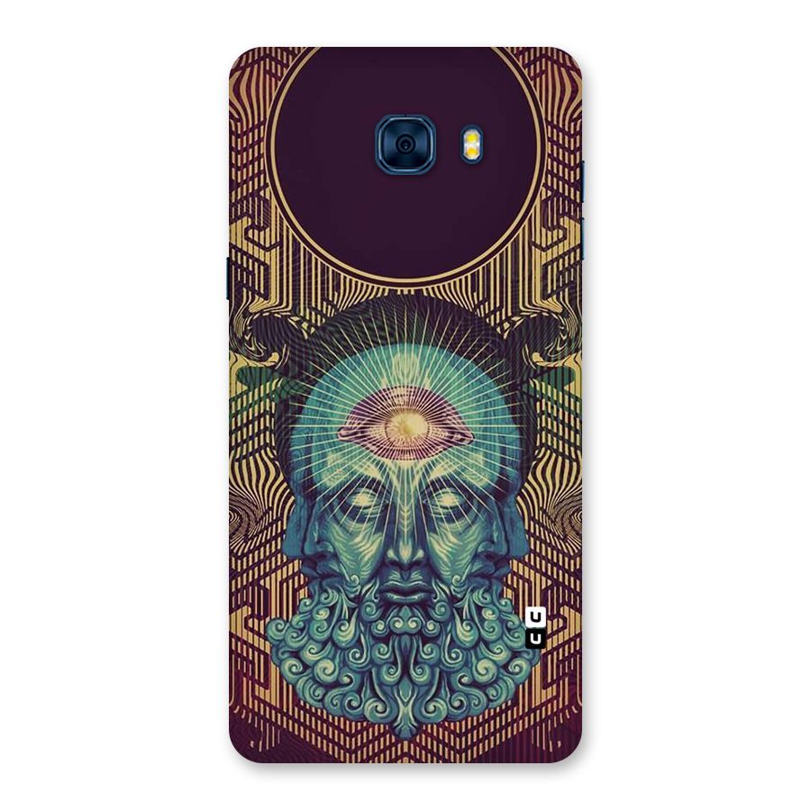 Eye Design Back Case for Galaxy C7 Pro