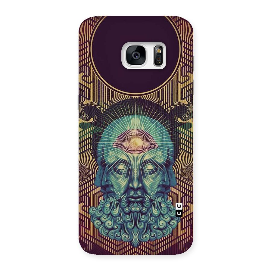 Eye Design Back Case for Galaxy S7 Edge
