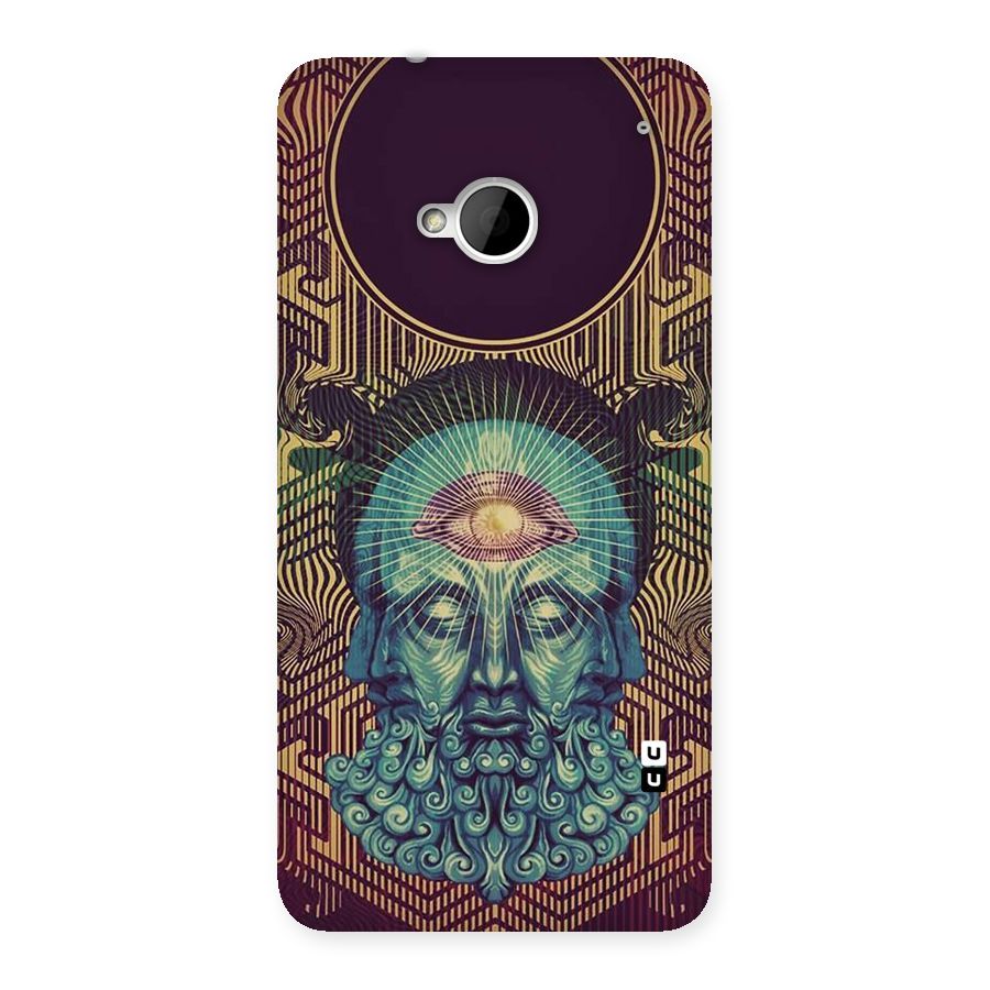 Eye Design Back Case for HTC One M7