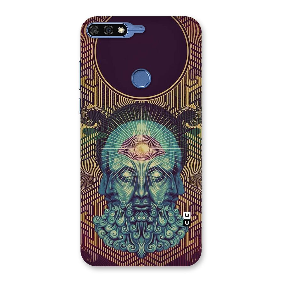 Eye Design Back Case for Honor 7C