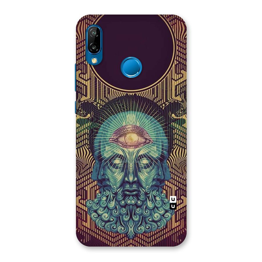 Eye Design Back Case for Huawei P20 Lite