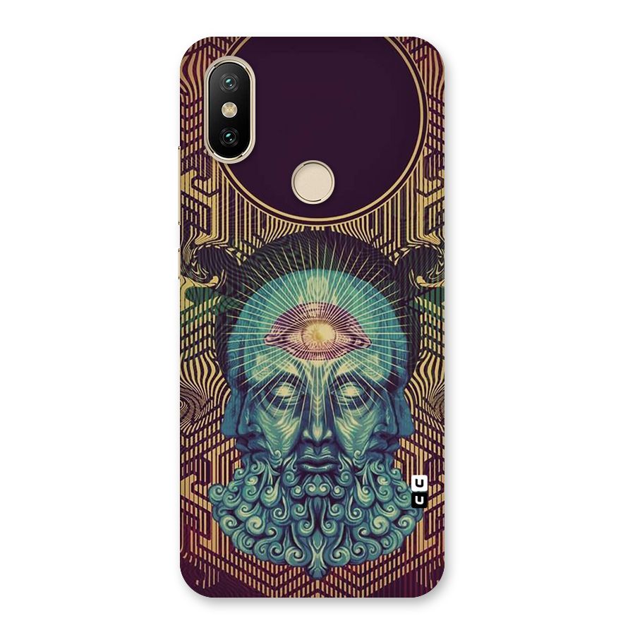 Eye Design Back Case for Mi A2