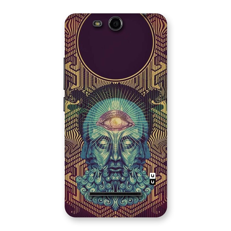 Eye Design Back Case for Micromax Canvas Juice 3 Q392
