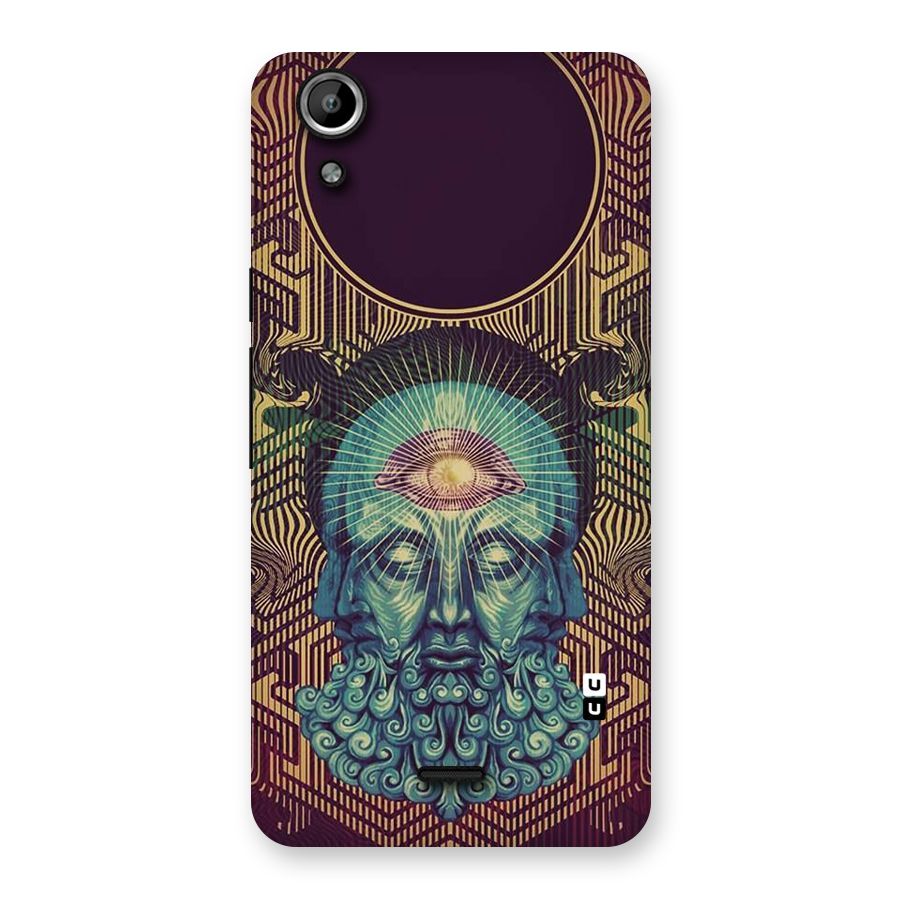 Eye Design Back Case for Micromax Canvas Selfie Lens Q345