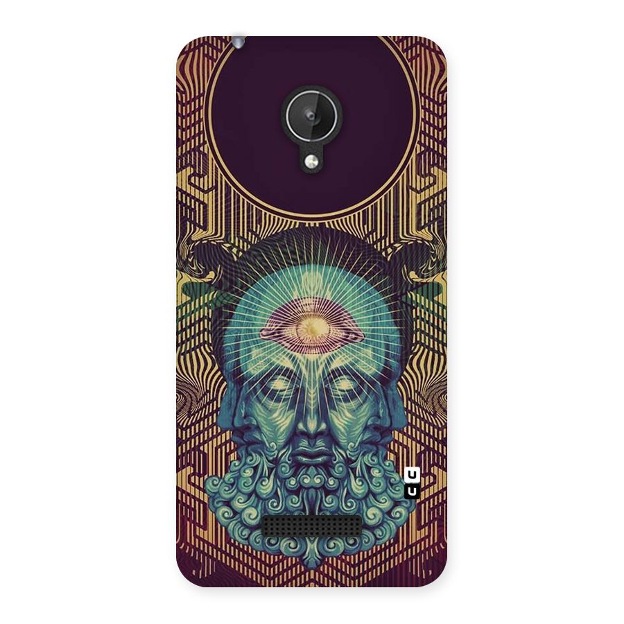 Eye Design Back Case for Micromax Canvas Spark Q380