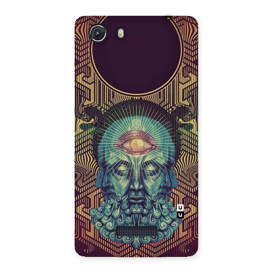 Eye Design Back Case for Micromax Unite 3