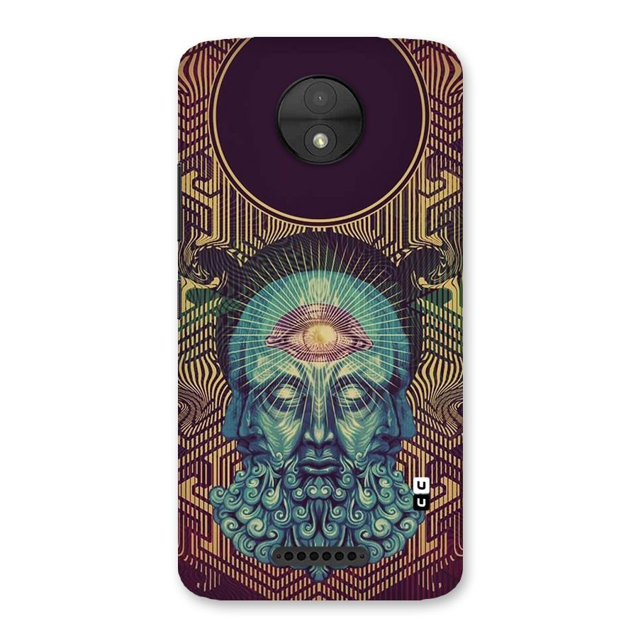 Eye Design Back Case for Moto C
