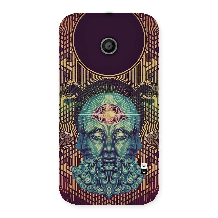 Eye Design Back Case for Moto E