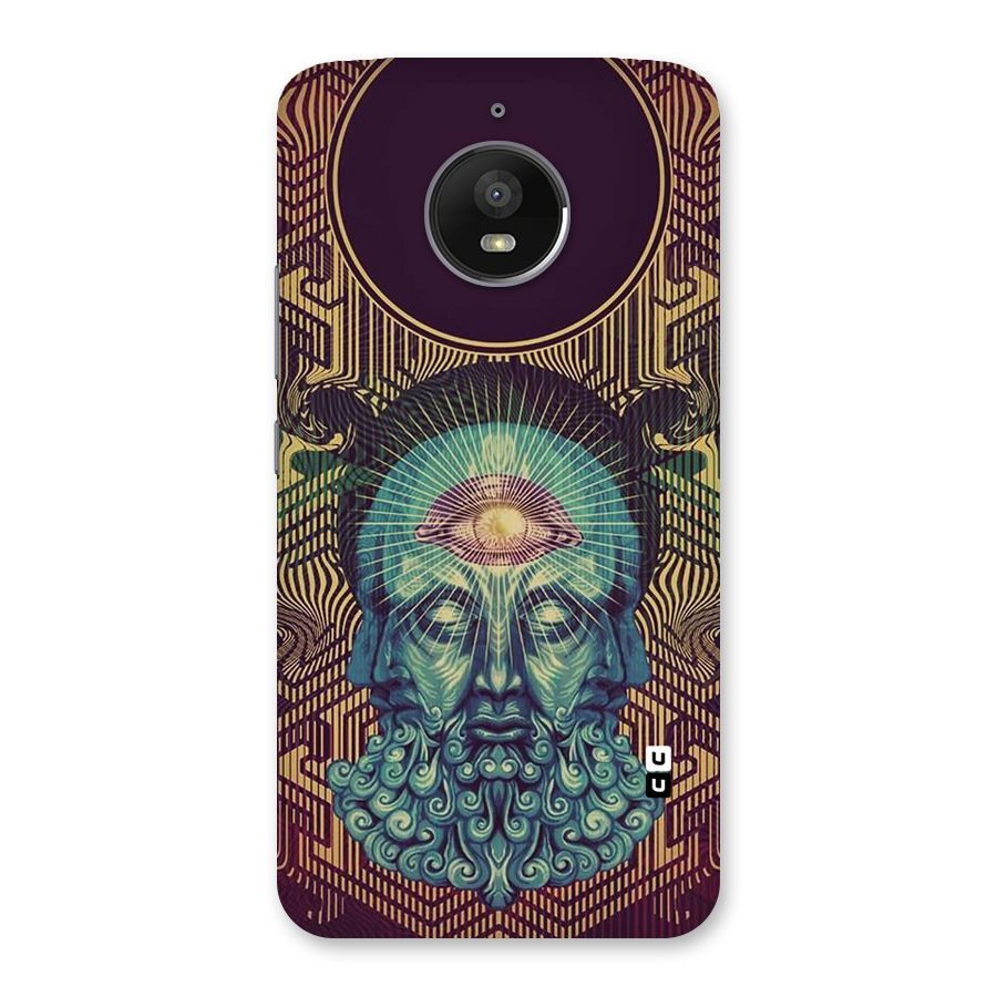 Eye Design Back Case for Moto E4 Plus
