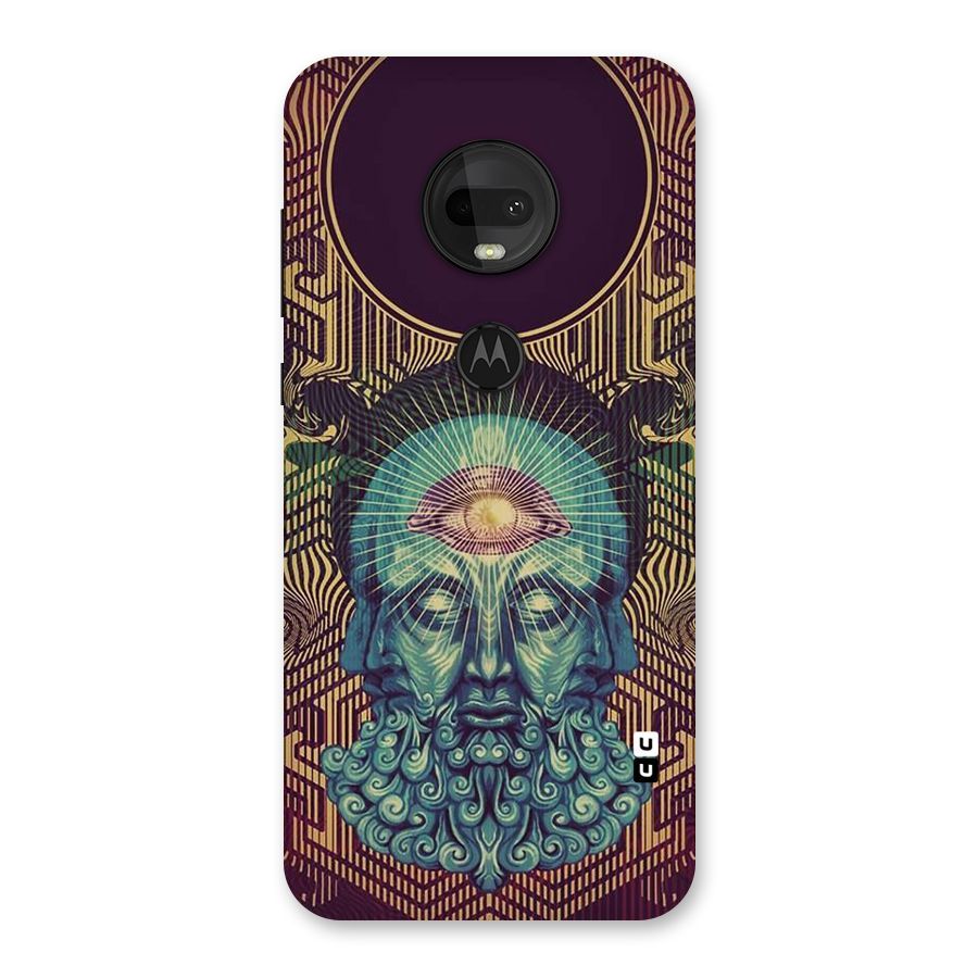 Eye Design Back Case for Moto G7
