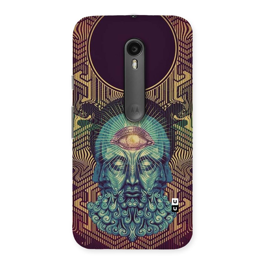 Eye Design Back Case for Moto G Turbo