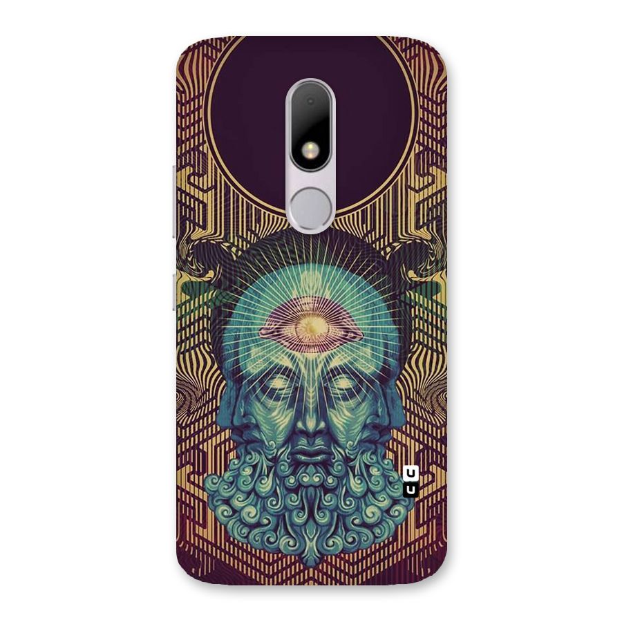 Eye Design Back Case for Moto M